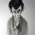 Sold - Actor Anthony Perkins as Norman Bates in the Psycho Movie - Original 8.5"11" Pencil - contact@macgarcia.com