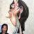 $3,500. (OBO) -Actor Adrien Brody - Original 11"x14" Acrylic Painting on Canvas - contact@macgarcia.com