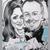 Marriage caricature by Jody.